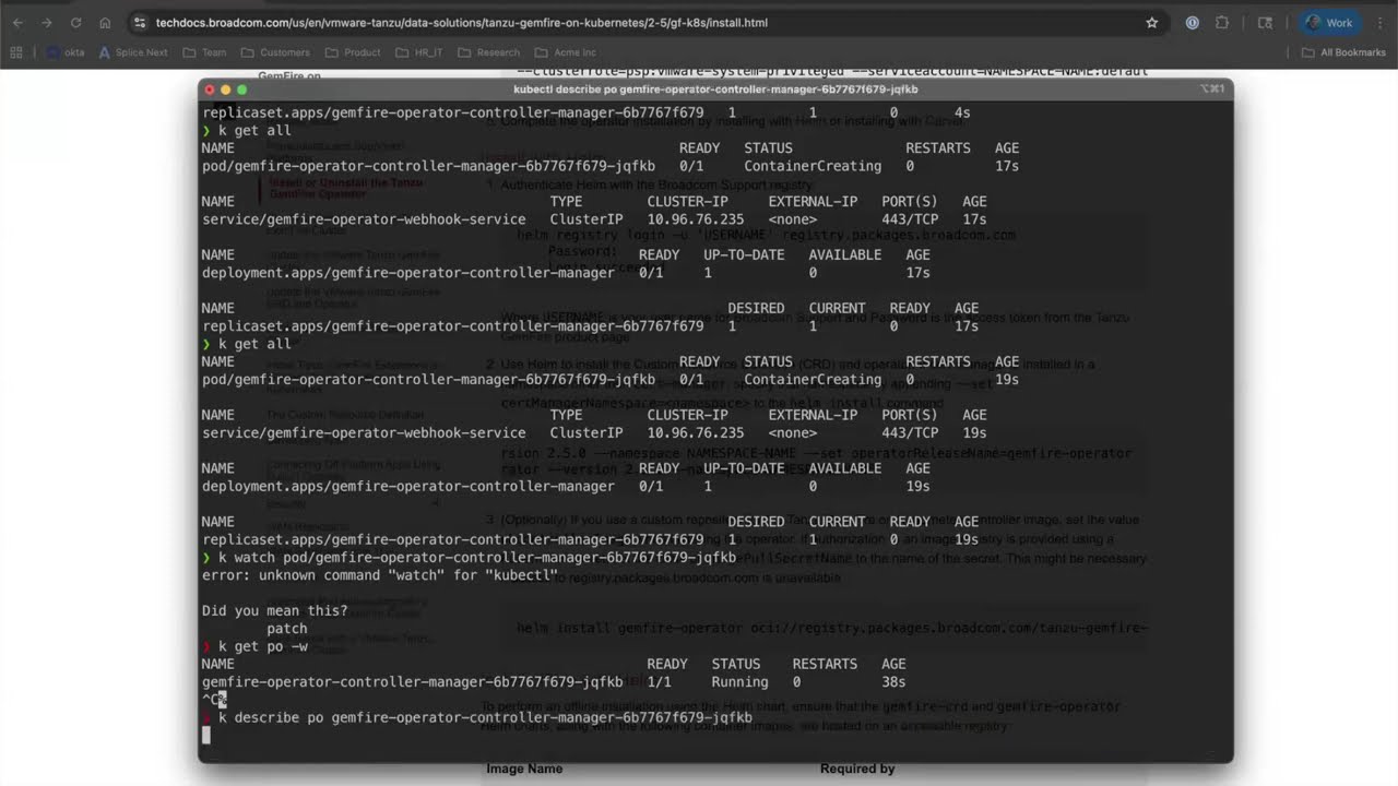 Run GemFire on Kubernetes on your Laptop!