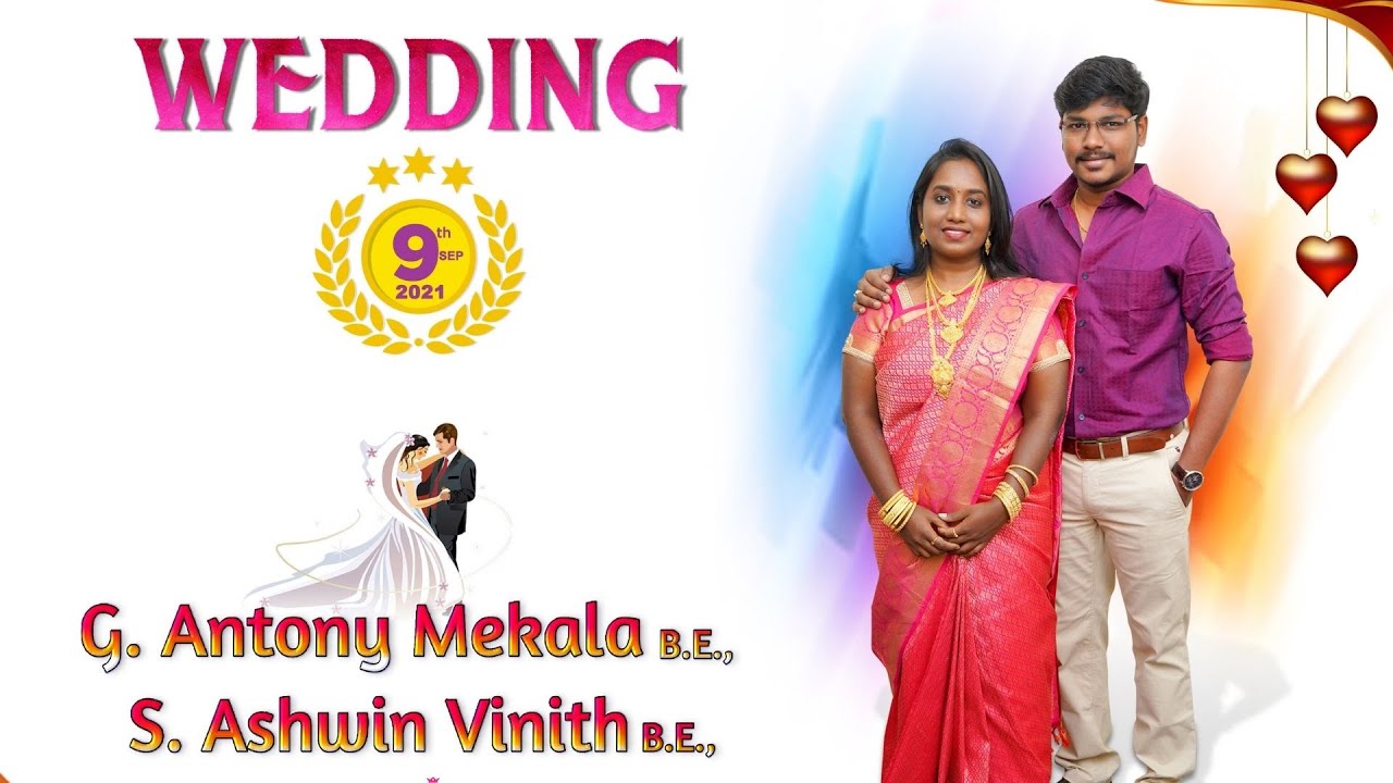 | LIVE | Megala Weds Ashwin | 09.09.2021 |@ CSI Cathedral Chuech ,Tirunelveli | Dhinakar Graphics |