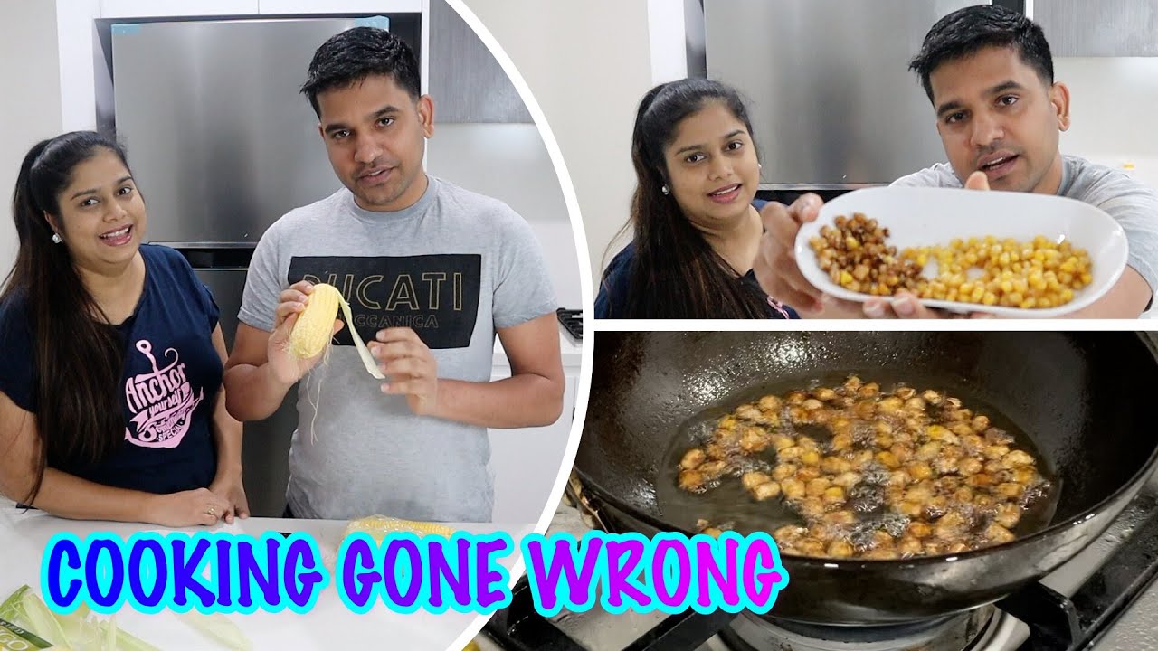 சொதப்பல் சமையல் | CRISPY CORN | NADHIRA VLOG TAMIL | COOKING GONE WRONG