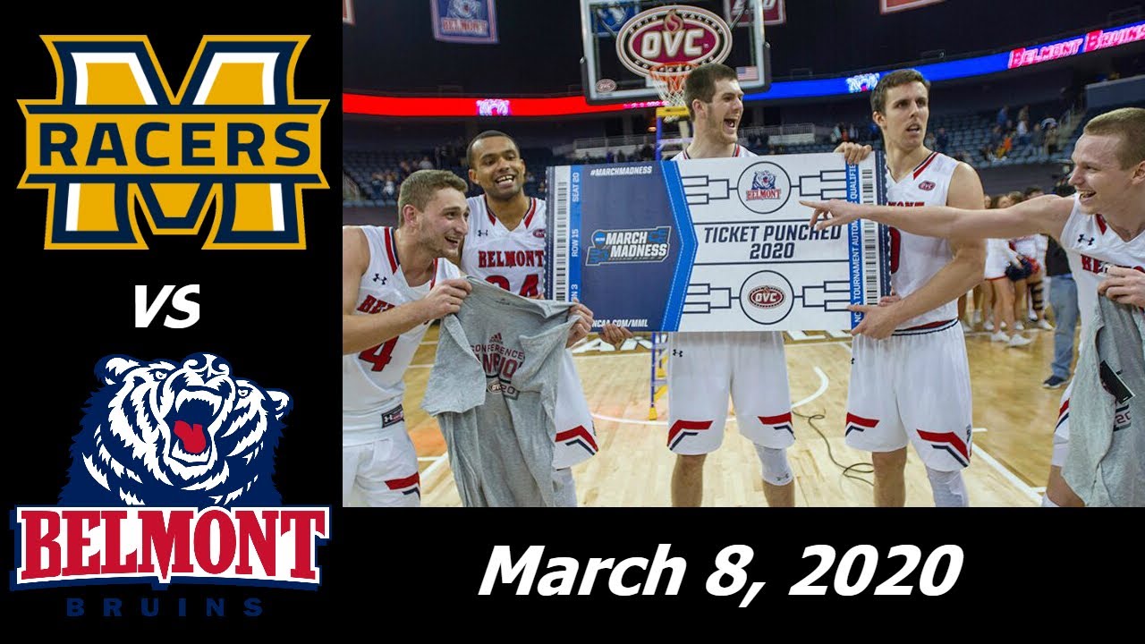 Belmont vs Murray State FULL GAME HIGHLIGHTS (OVC CHAMPIONSHIP) - March 7, 2020