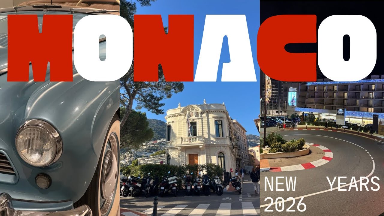 3 days in Monaco| New Years 2026 🛳️ 🇲🇨 💫