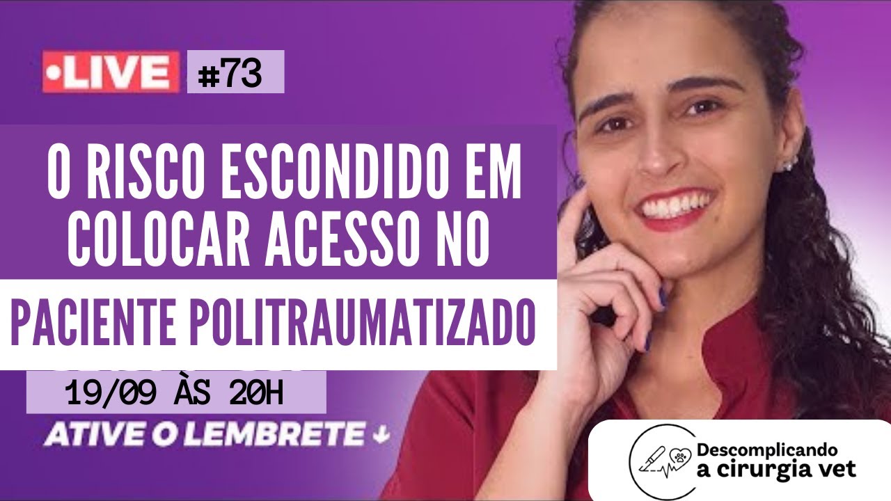 Você não precisa canular a veia para salvar o paciente politraumatizado