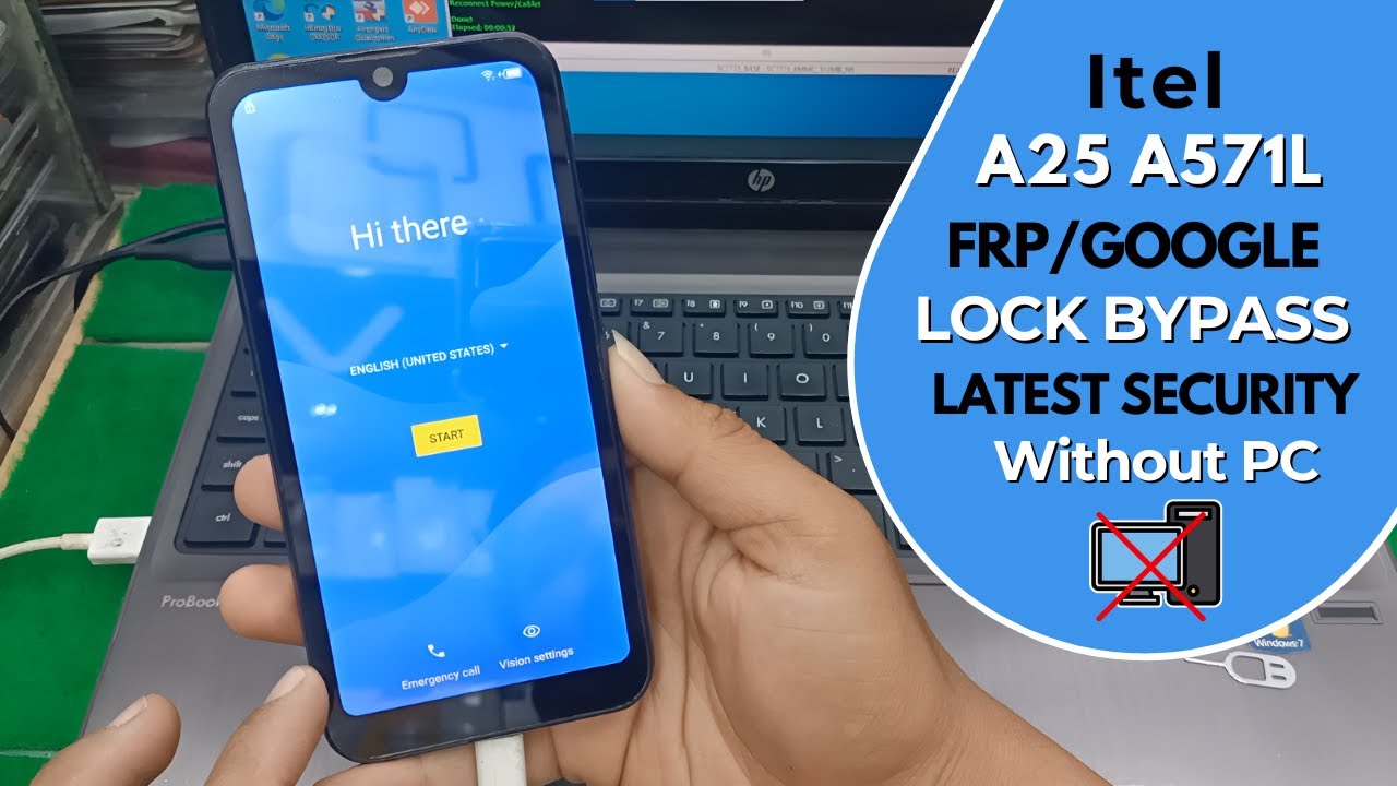 Itel A26 A571L FRP Lock Bypass Without PC | Itel A26 Google Account Bypass | Itel A26 Frp Remove