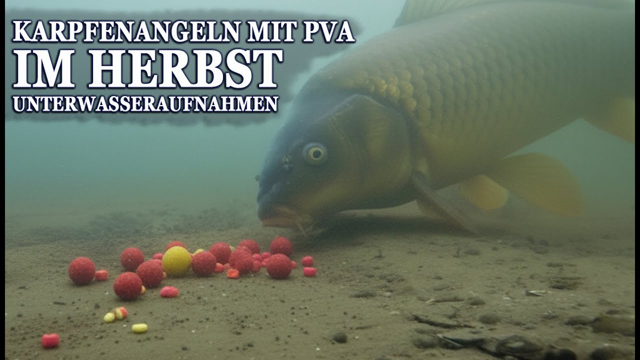 PVA Revolution im OKTOBER #3 Was Karpfen JETZT unter Wasser fressen (Kamera enthüllt Geheimnis)