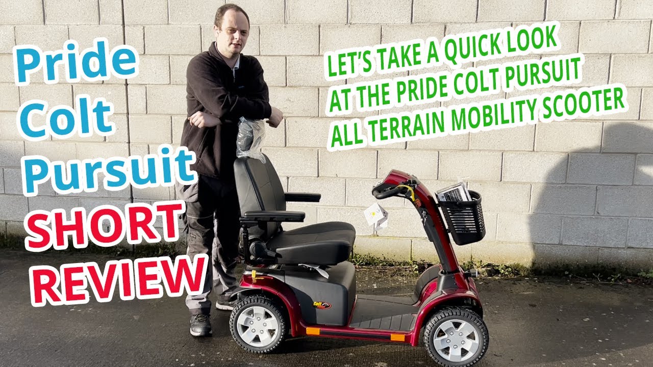 Pride Colt Pursuit - SHORT REVIEW - Let's check out this all terrain beast of a mobility scooter.