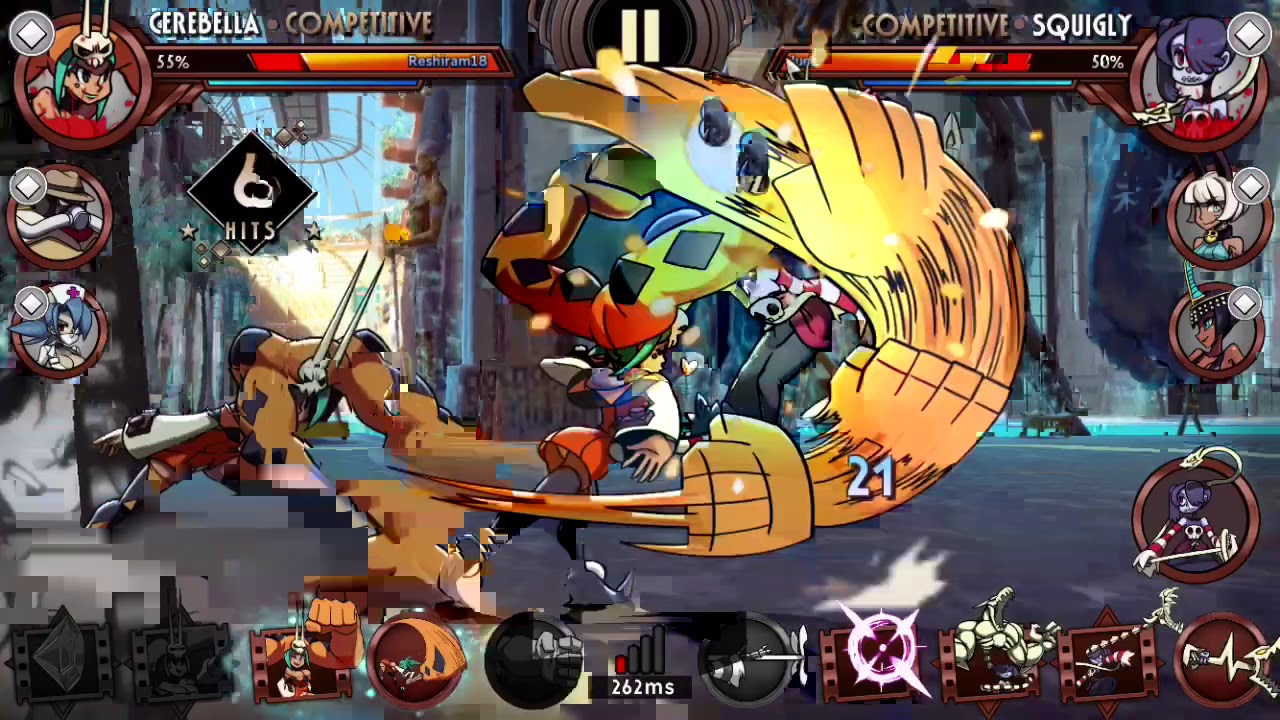 Skullgirls Mobile - Competitive PvP Match Log: 7/31/20 through 8/5/20
