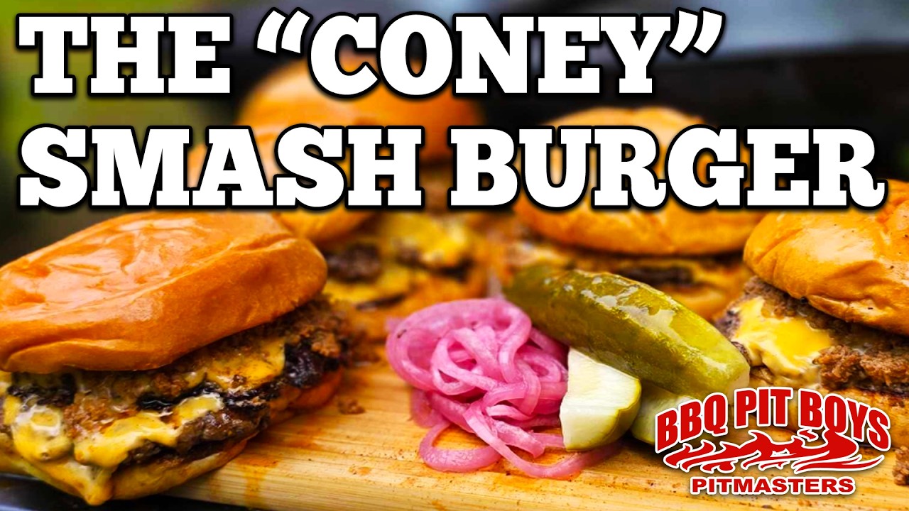 The Ultimate Coney Island Smashburger with Chili – A Flavor Explosion!