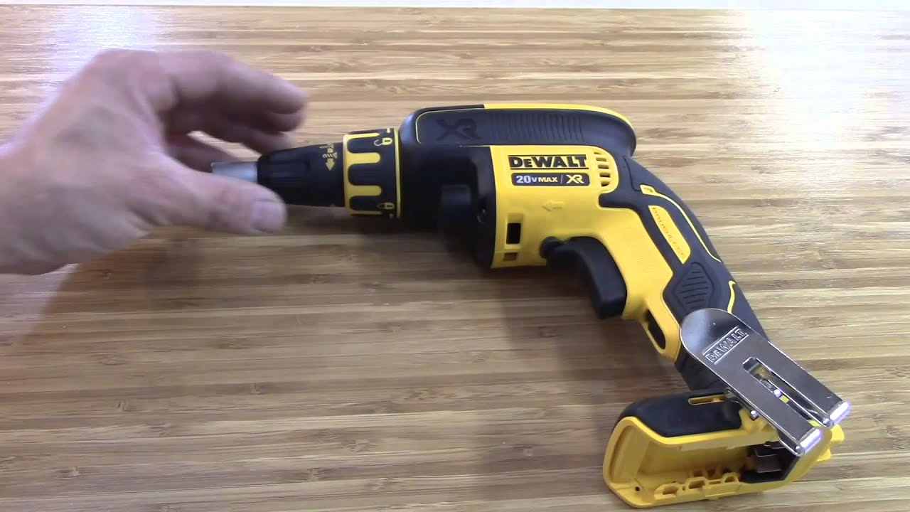 Reseña de Taladro Dewalt DCF620 para instalacion de drywall o tablaroca