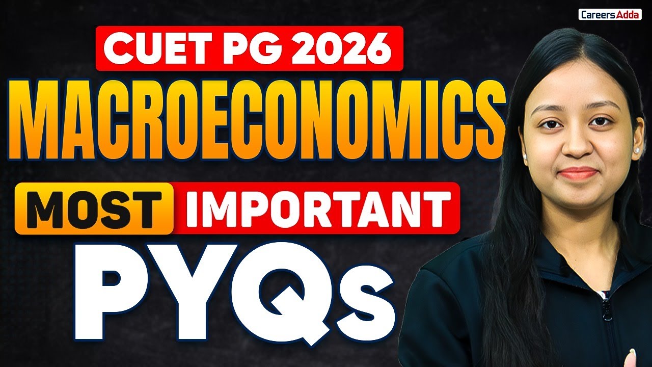 CUET PG 2026 Macroeconomics | Most Important PYQs | By Priya Mam