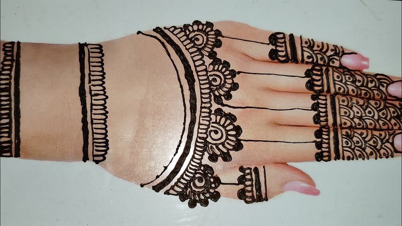 New Beautiful Jewellery Mehndi Design | Mehandi Ka Design | Simple Mehndi Design | Henna Design