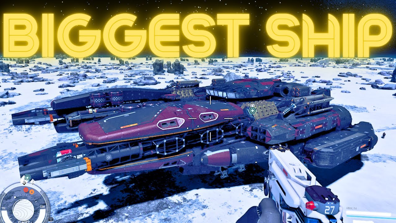 BIGGEST SHIP IN STARFIELD - SHIP BUILD TUTORIAL (updated build in description)