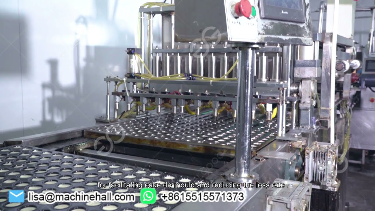 Fully Automatic Cake Making Production Line For Cake Business
