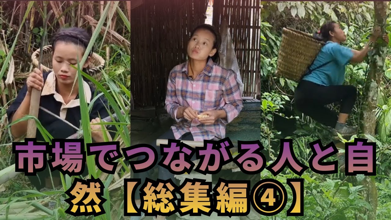 市場でつながる人と自然｜生姜・果物を売る田舎暮らし【総集編④】