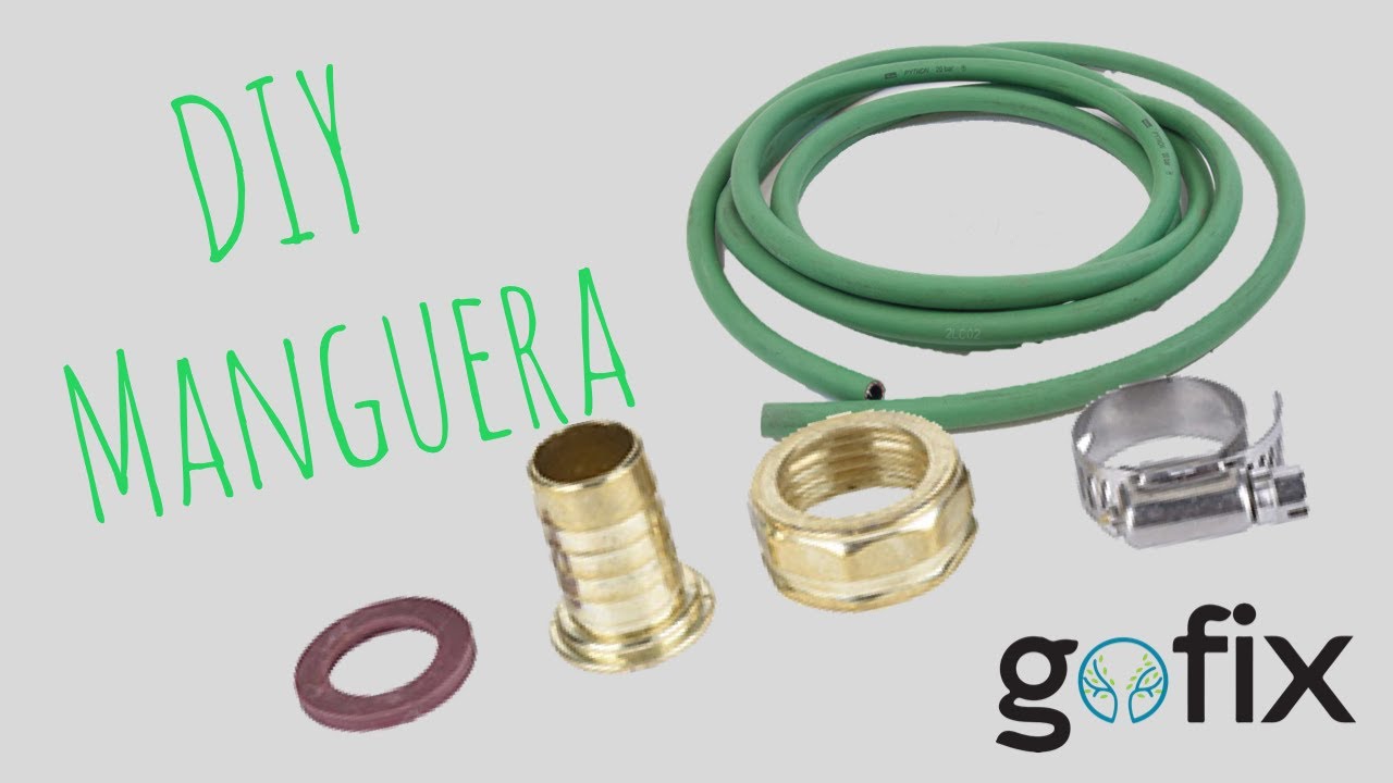 Haz tu propia manguera para jardín | DIY