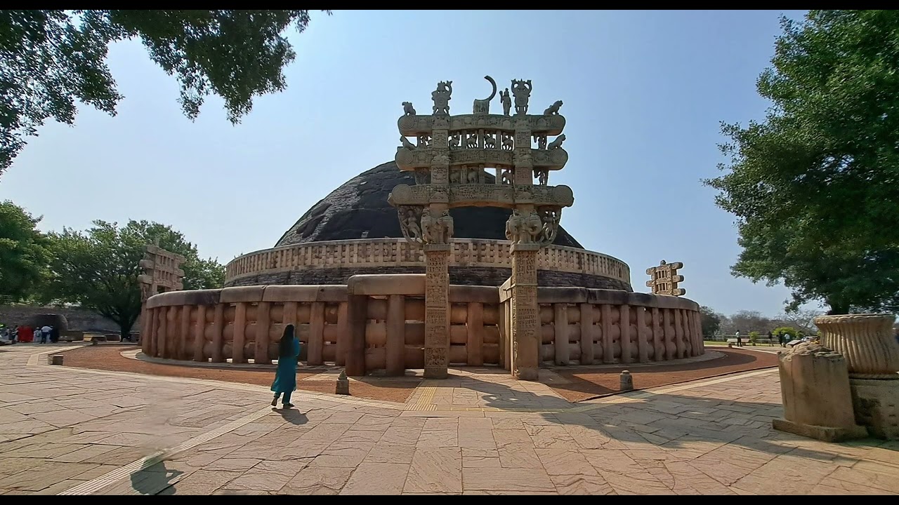 Vlog #19 Sanchi yatra #sanchi #stupa  #worldheritagesite #mptourism 
