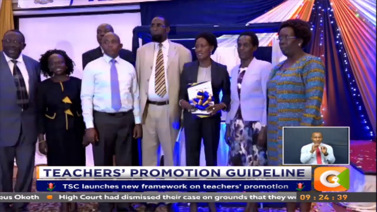 TSC launches new framework on teachers&rsquo; promotion