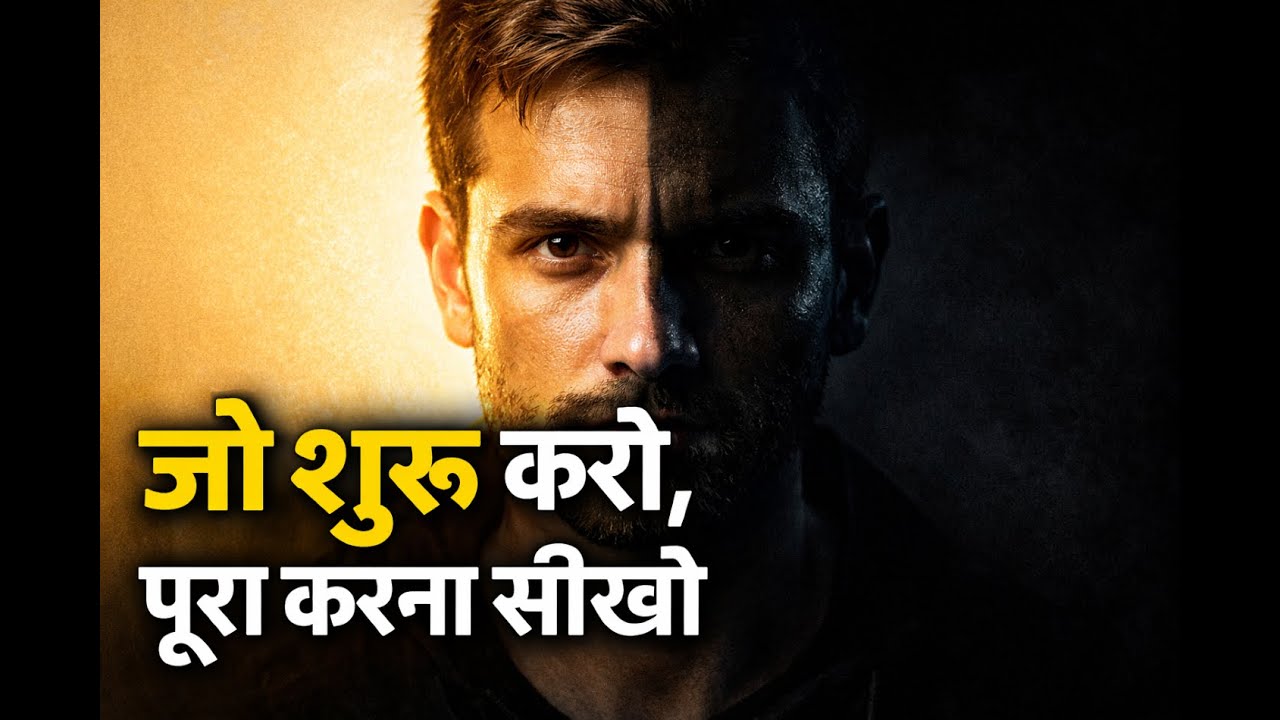 जो शुरू करते हो, वही खत्म क्यों नहीं कर पाते? | Life Changing Audiobook Hindi