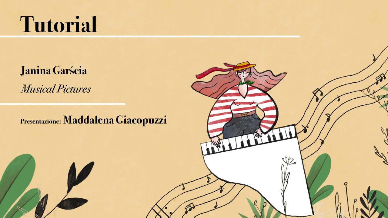 Janina Garścia – „ Muzyczne obrazki” | ” Musical Pictures” | tutorial IT