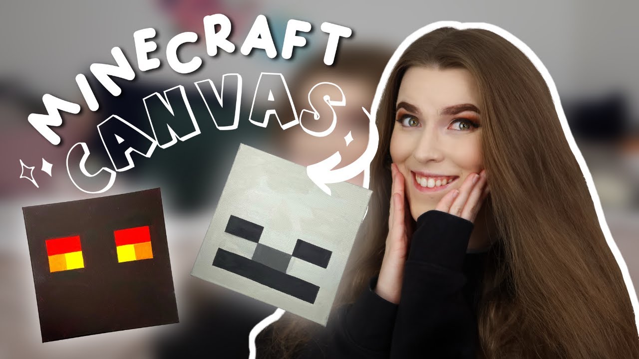 Making simple MINECRAFT MOB canvases + tutorial
