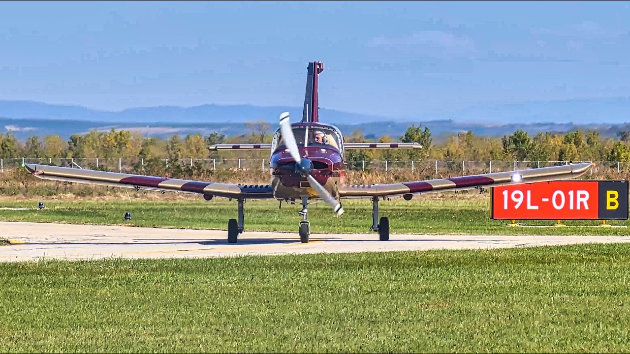 MADE IN SERBIA 🇷🇸 NEW Utva-75A41M Sova Stunts at Vršac Air Show