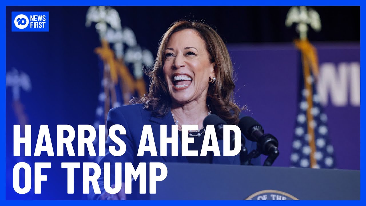New Polling Puts Kamala Harris Ahead Of Trump | 10 News First