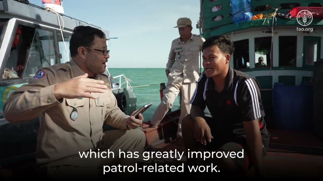 Marine Fisheries of Cambodia Strengthened through SMART Patrols and VMS Integration