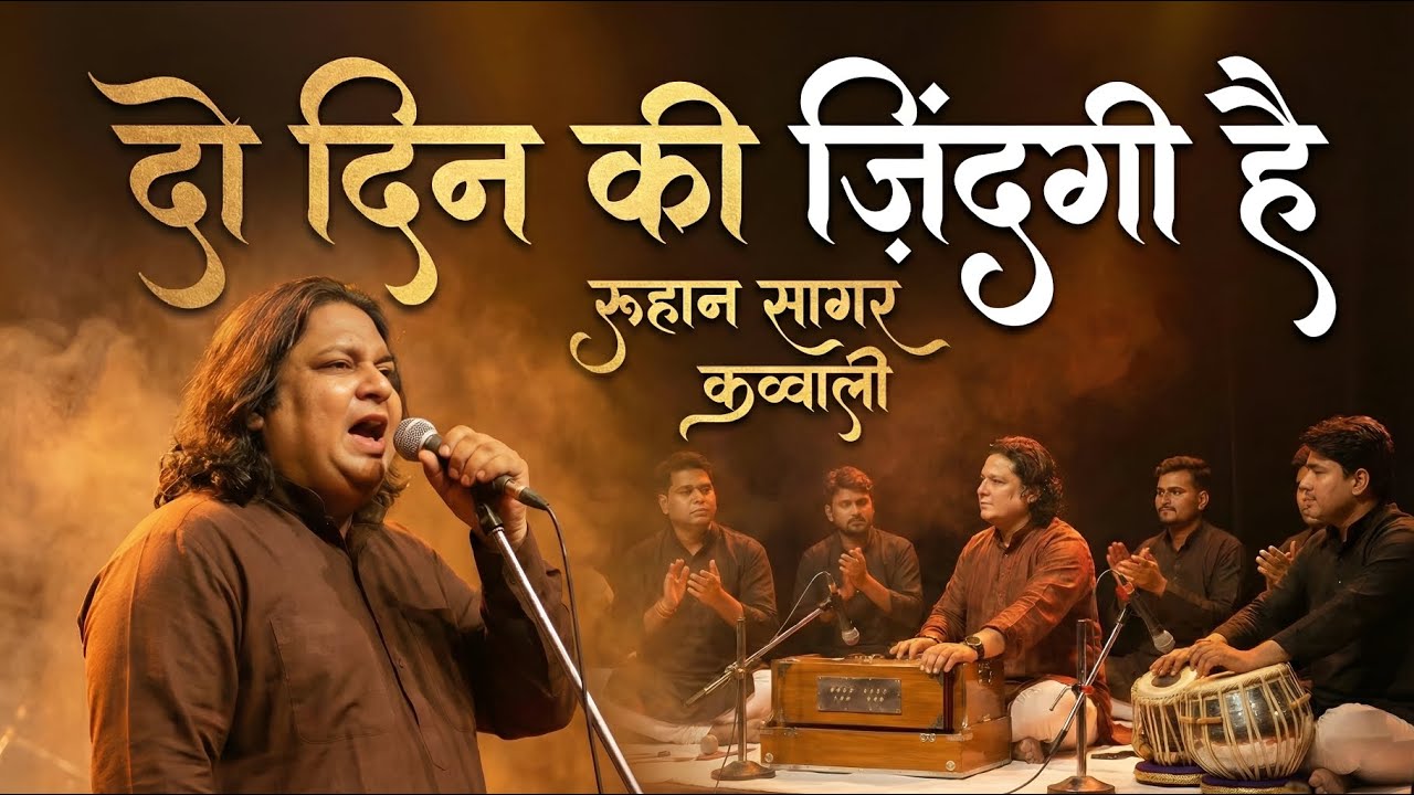 दो दिन की ज़िंदगी है, दो दिन का मेला | Roohan Saagar | New Qawwali 2026
