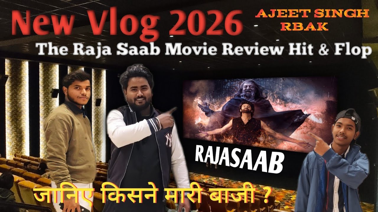 The RajaSaab movie review || New vlog 2026 || Ajeet Singh RBAK || 