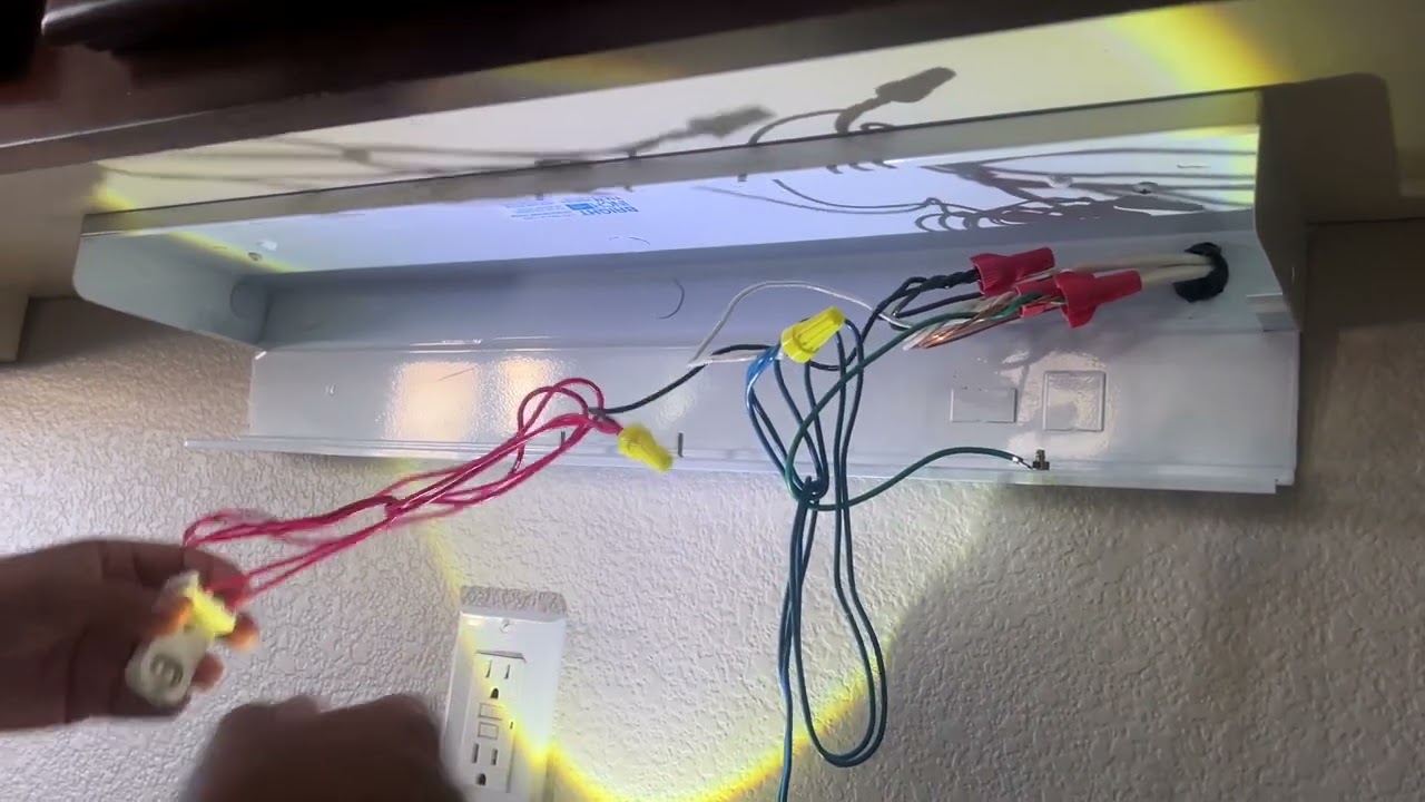 Ep6: How to Bypass a Ballast: Blue Wires on One Side, Red Wires on Other Side