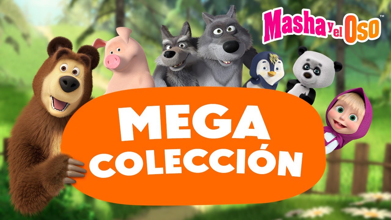 Masha y el Oso ⭐MEGA colección⭐ Colección de la amistad 🤗🥰 Dibujos animados 🎬 Masha and the Bear
