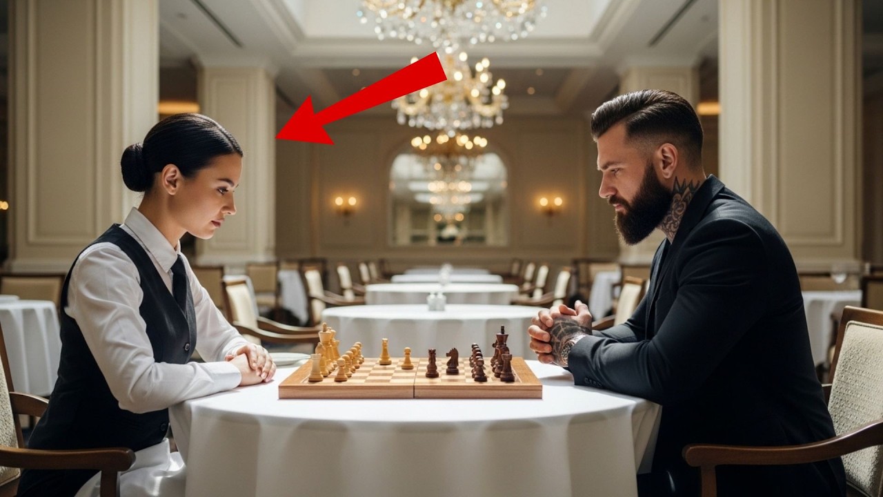 The Mafia Boss Invited A Waitress To Play Chess — She Was An Undefeated Grandmaster