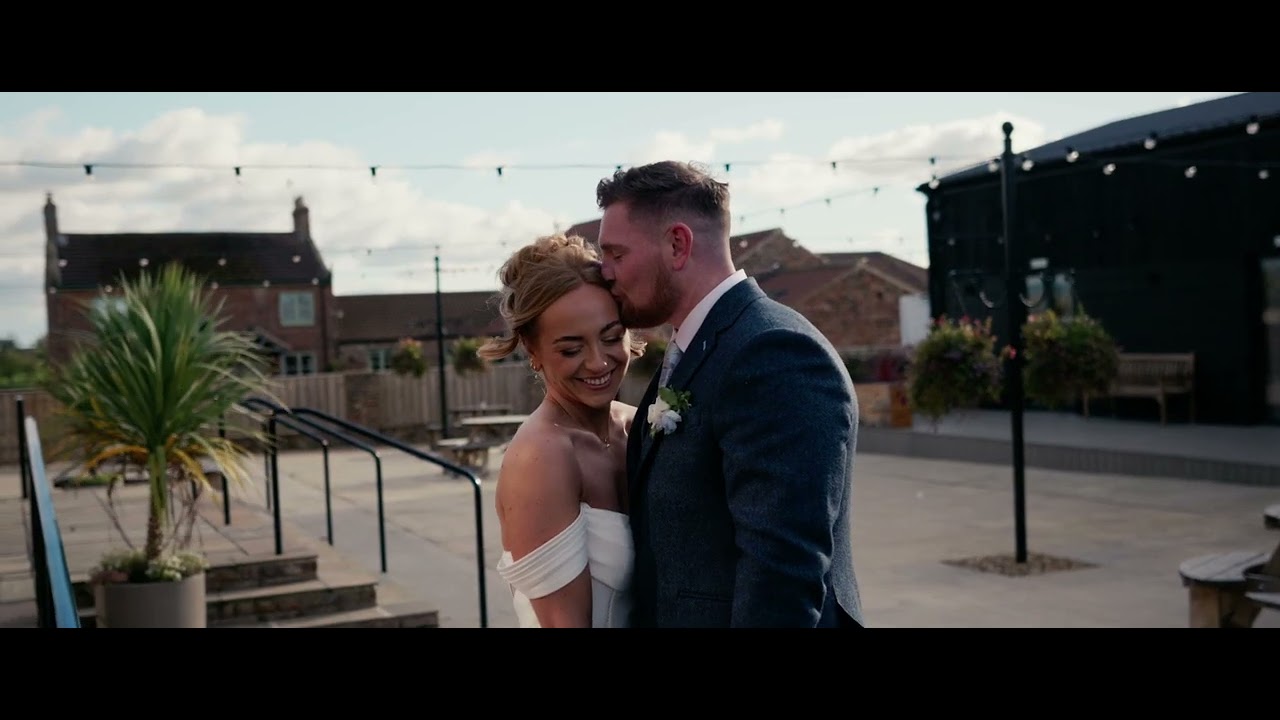 Brooke & Josh | High Brockholme Barns Wedding Video | The Light Painters