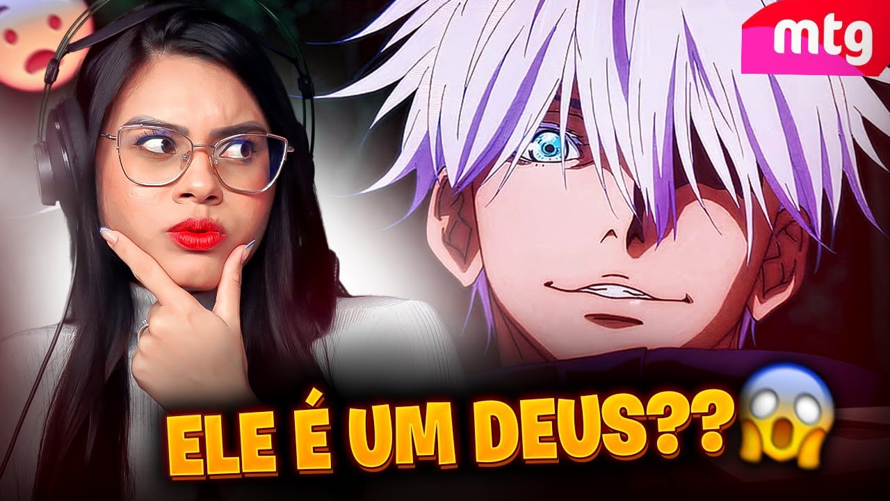 AS INCRÍVEIS MITAGENS DO SATORU GOJO 🔵🔴 (Jujutsu Kaisen) - REACT