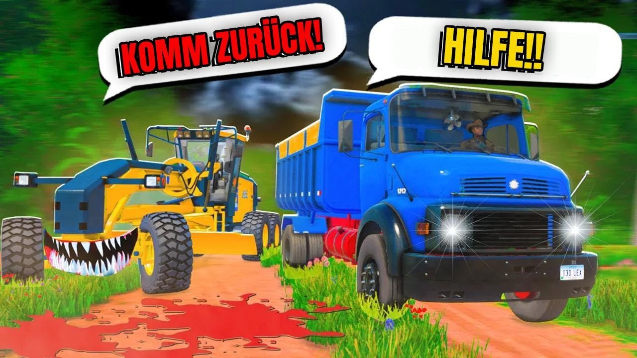 Verrückter Traktorfahrer schlägt wieder zu! Deutscher Farming-Simulator