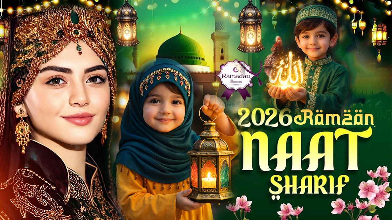 ✨🌙 New Ramzan Naat 2026 ~ ✨ Ramzan Special Naat Sharif ~ ✨ New Ramzan Nasheed #ramzanmubarak