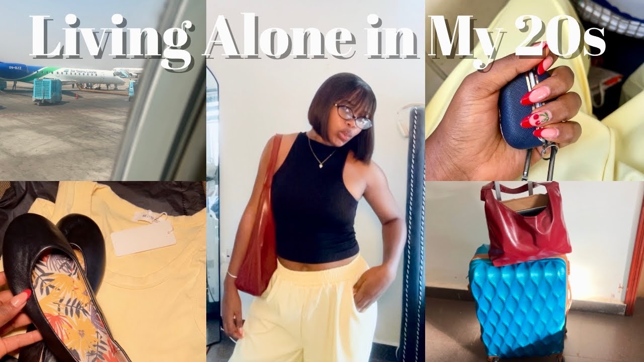 living alone in my 20s is really something | Abuja travel vlog, shopping and haul