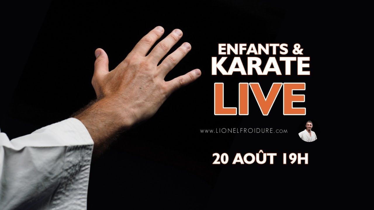 Karaté et Enfants avec Lionel Froidure
