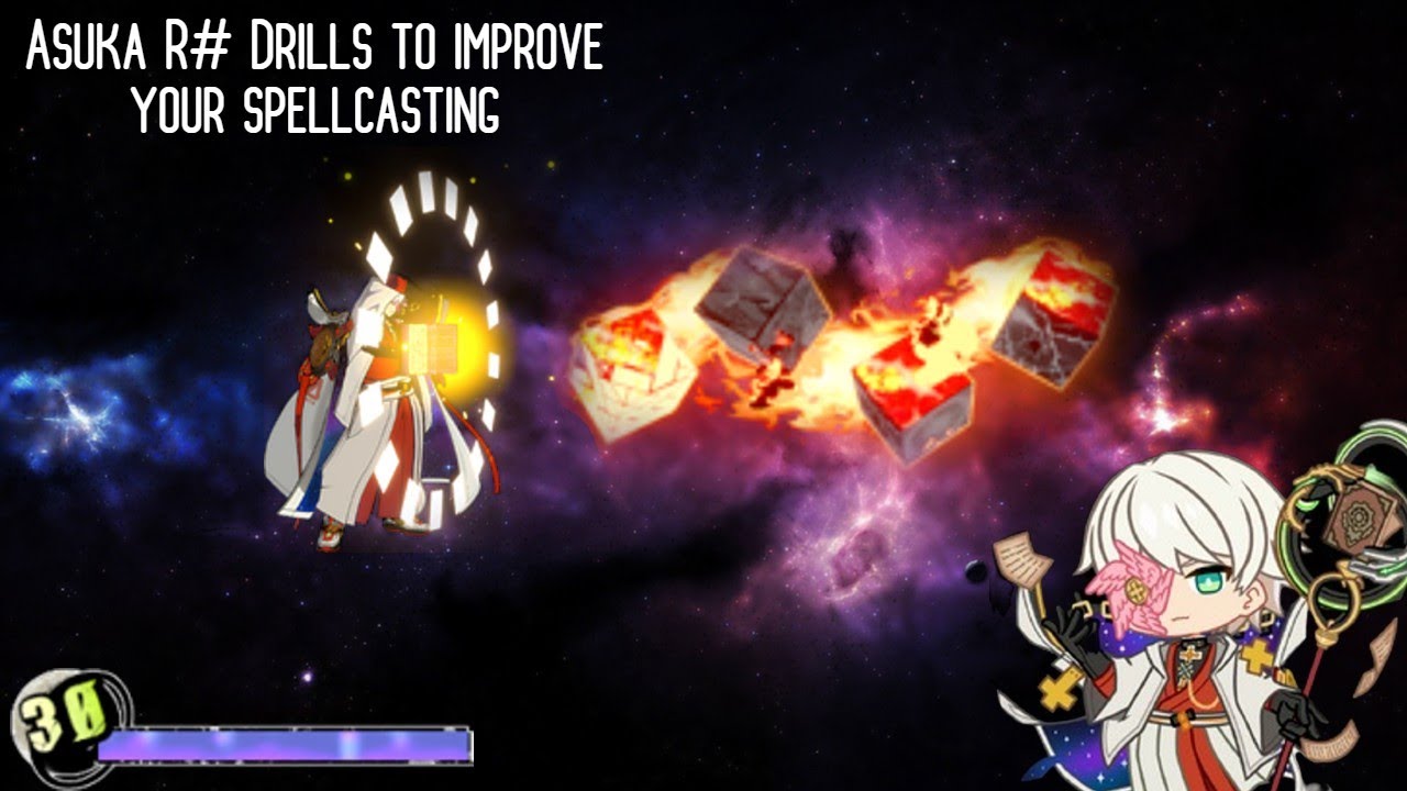 5 Asuka R♯ Drills to Improve Your Spellcasting! || GGST Guide