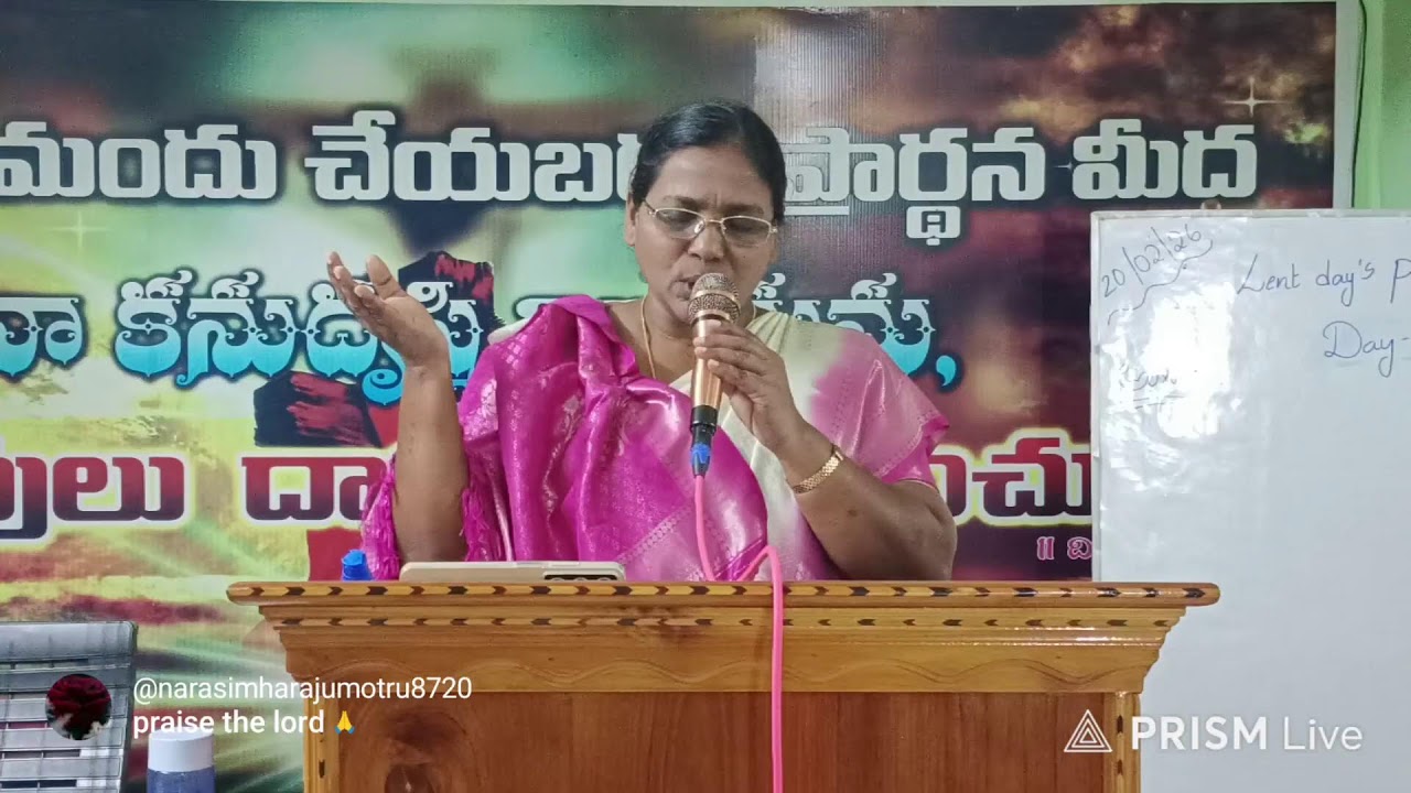 JCPF Church Live---Lent Days 3/40 --20-02-26