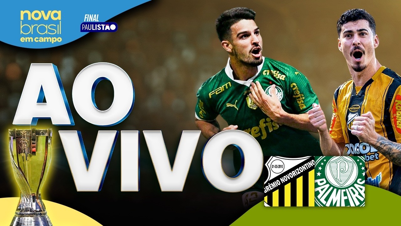 NOVORIZONTINO X PALMEIRAS  | AO VIVO | FINAL CAMPEONATO PAULISTA | DIRETO DO ESTÁDIO | AO VIVO |