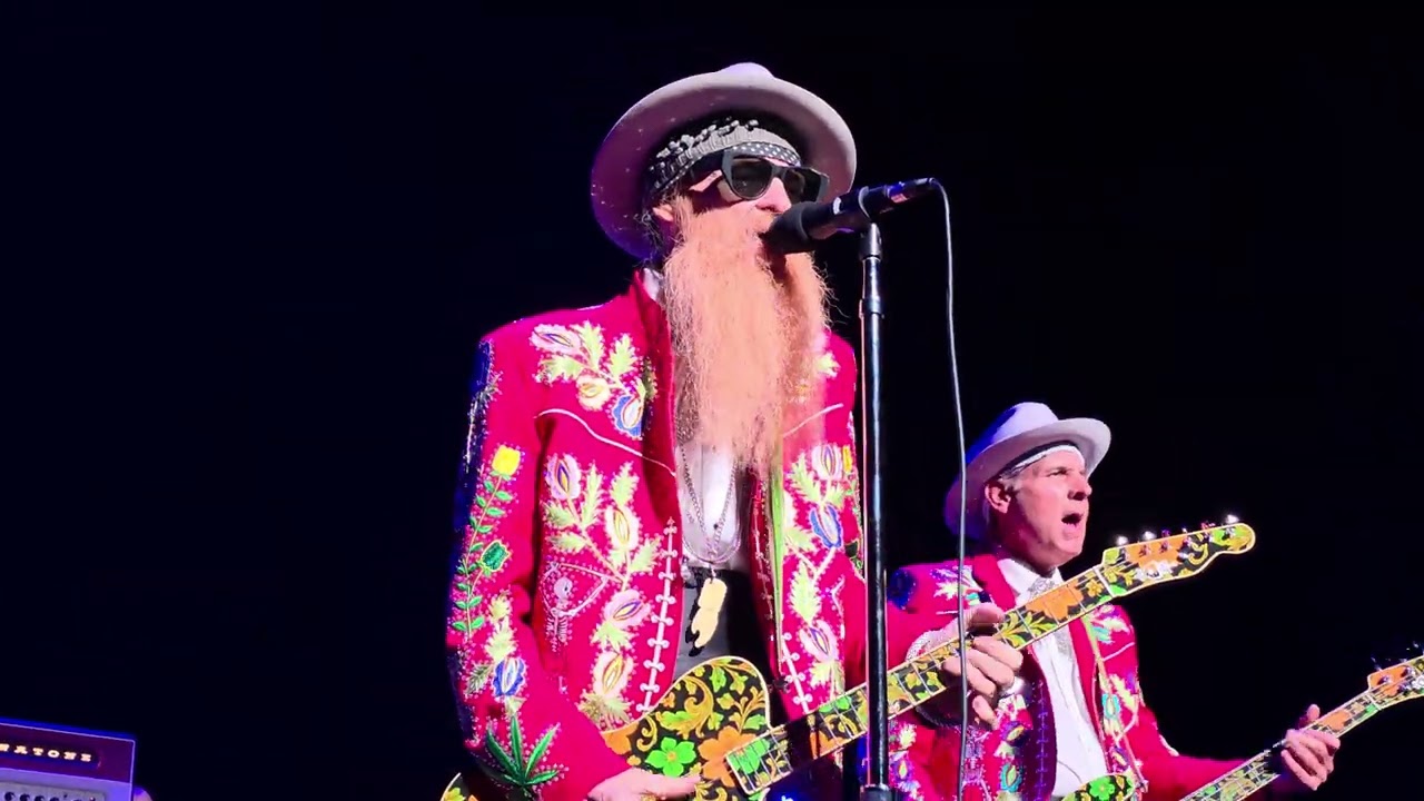 Billy F Gibbons Band performing Jesus Left Chicago 1/2/2026 Arcada Theatre St. Charles, IL.