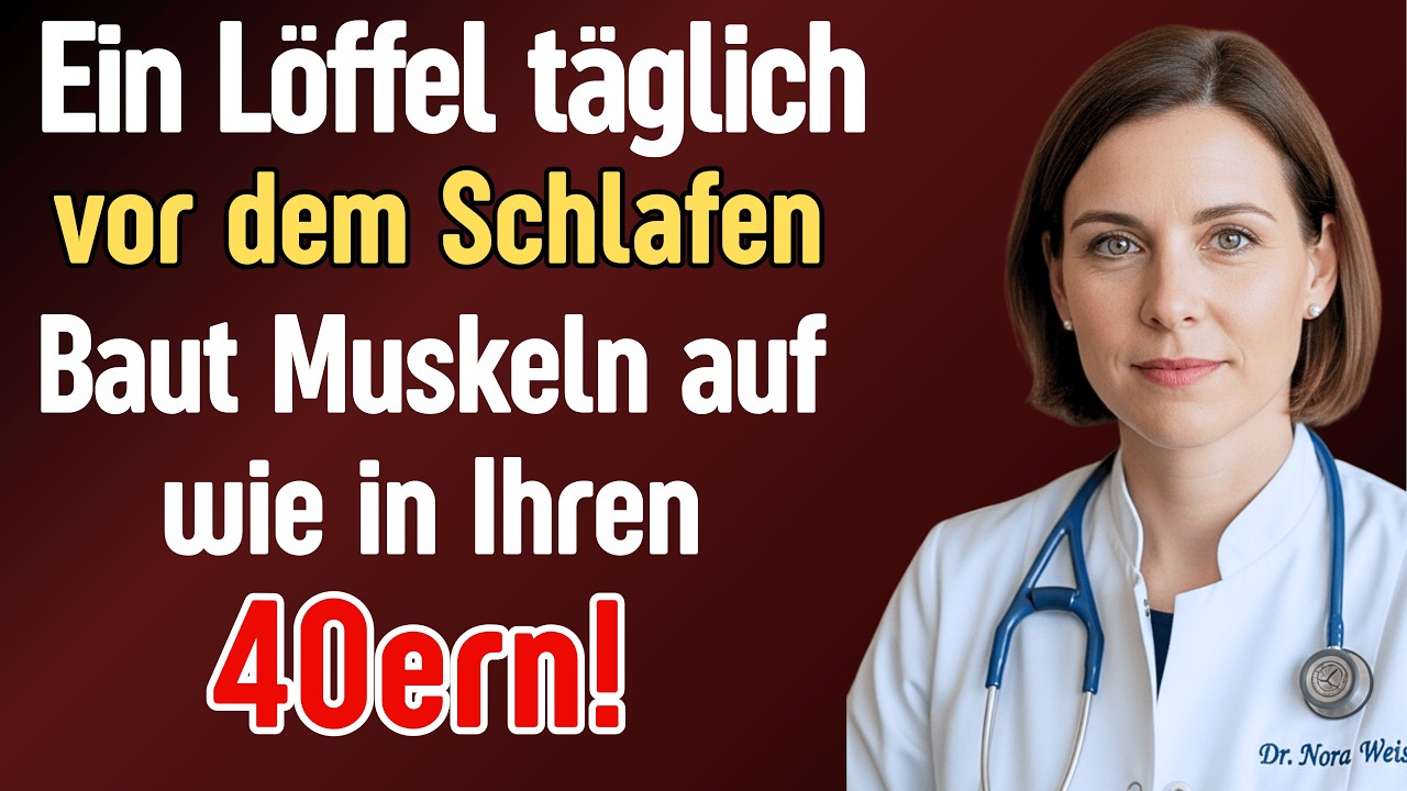 Das Protein, das Eier um das 21-Fache übertrifft | 6 Wundersamen für starke Muskeln im Alter