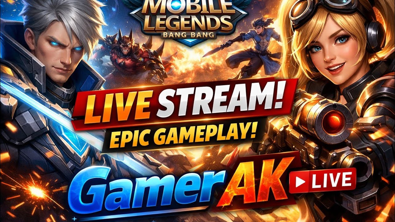 SOLO RANK GRIND 🔥 | MLBB Live | GamerAK