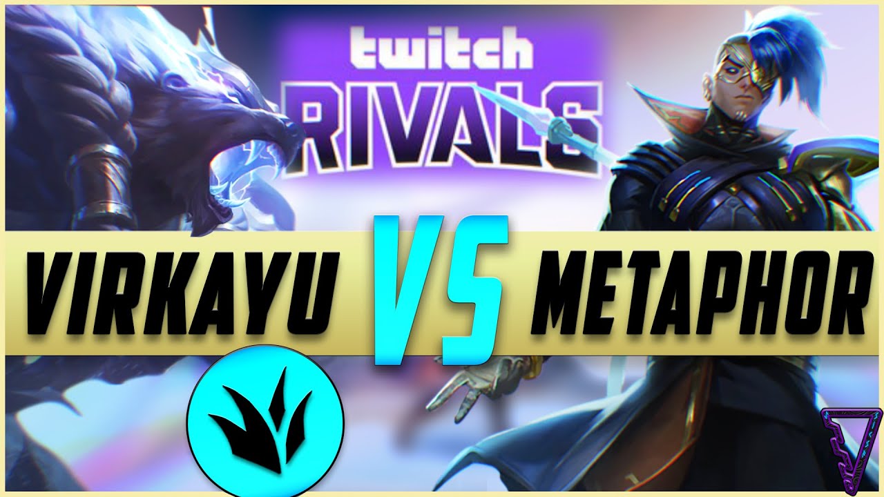 TWITCH RIVALS REVIEW: Virkayu vs Metaphor Game 1 | Jungle Coaching League of Legends