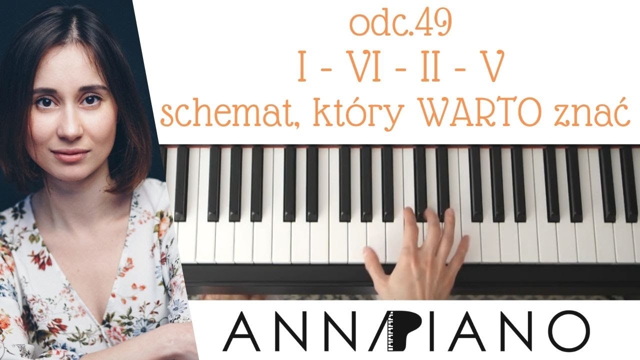 odc.49 I-VI-II-V popularna PROGRESJA. Improwizuj.@annapiano.muzyka #progresja #imrpowizacja #pianino