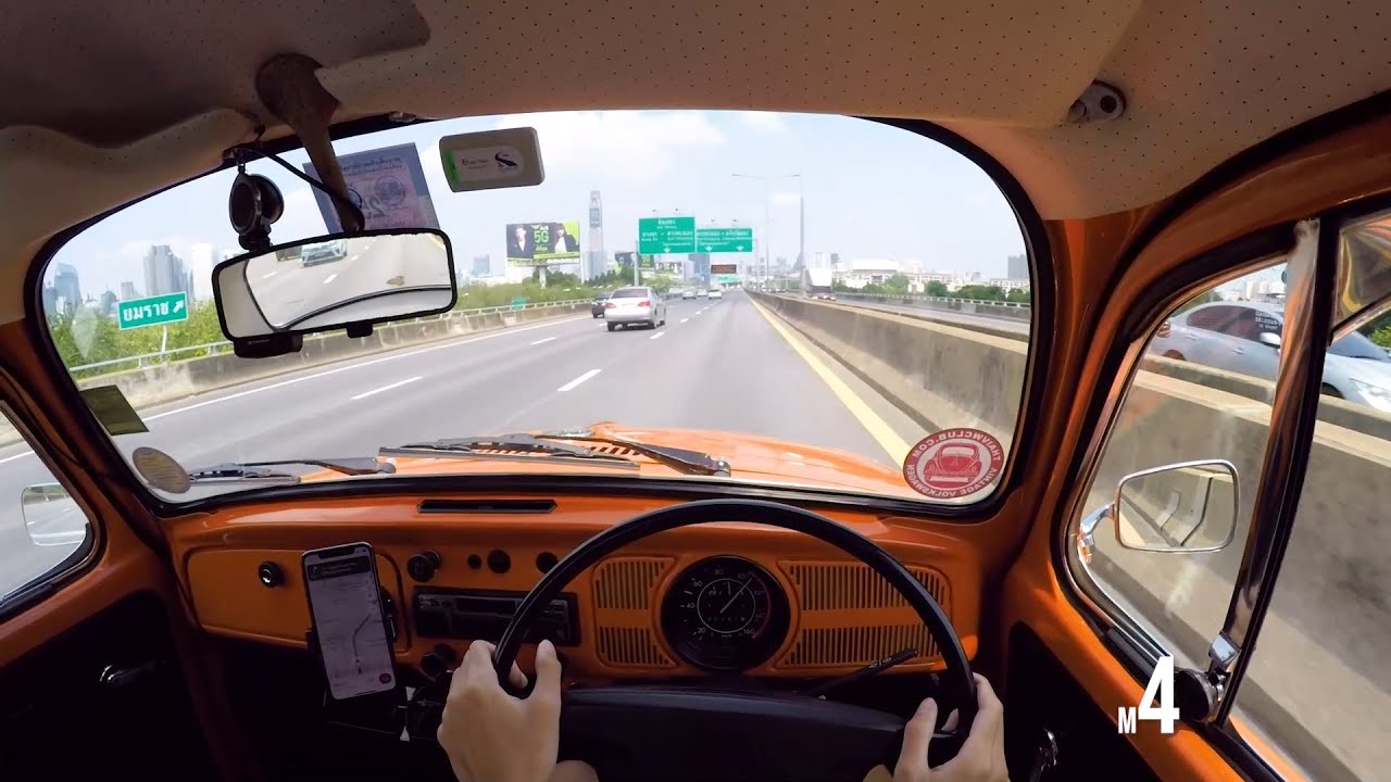 Trying out my GoPro POV setup (Volkswagen Beetle POV drive) (City/Tollway)