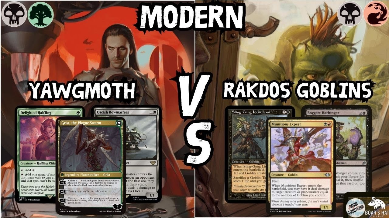 Yawgmoth VS Rakdos Goblins [MTG Modern]