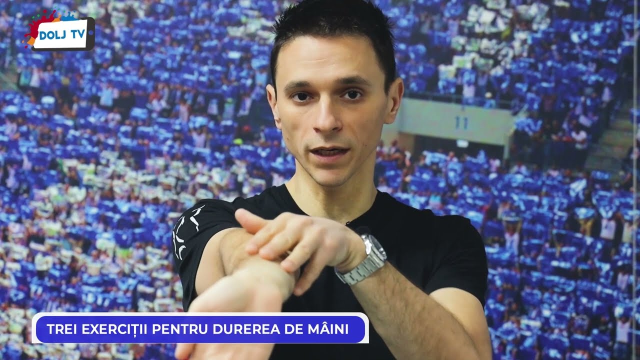 3 exercitii simple pentru maini amortite! Alin Burileanu