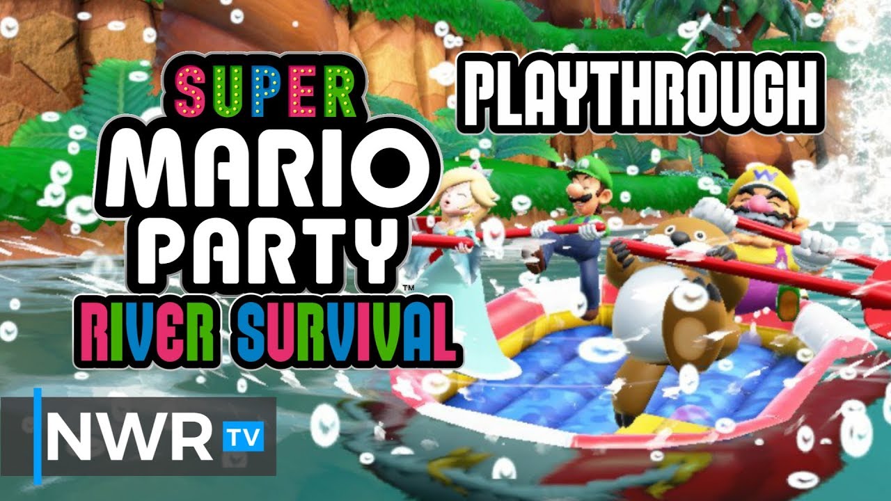 Super Mario Party - River Survival Full Playthrough
