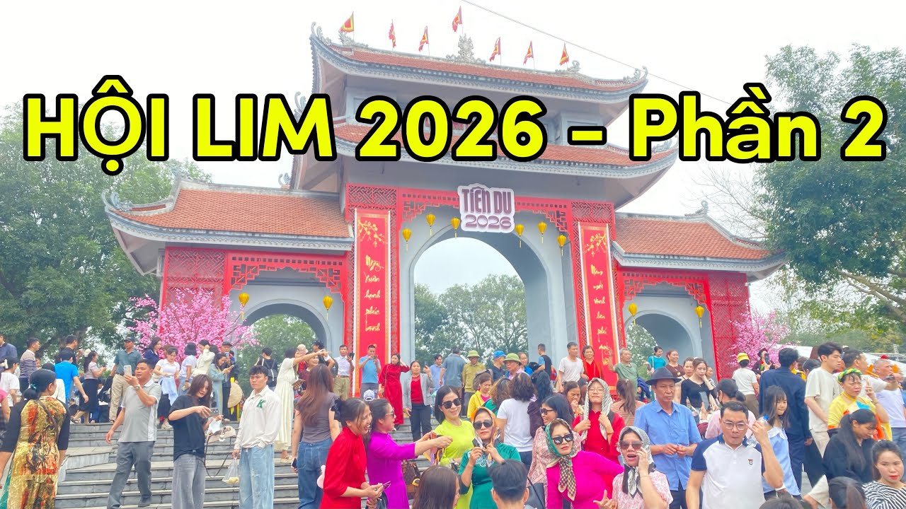 Hội Lim 2026 Phần 2 - Giao lưu Bà Tân Vlog và Huy Râu || Hát Quan Họ Dưới Thuyền Rồng Cực Đỉnh
